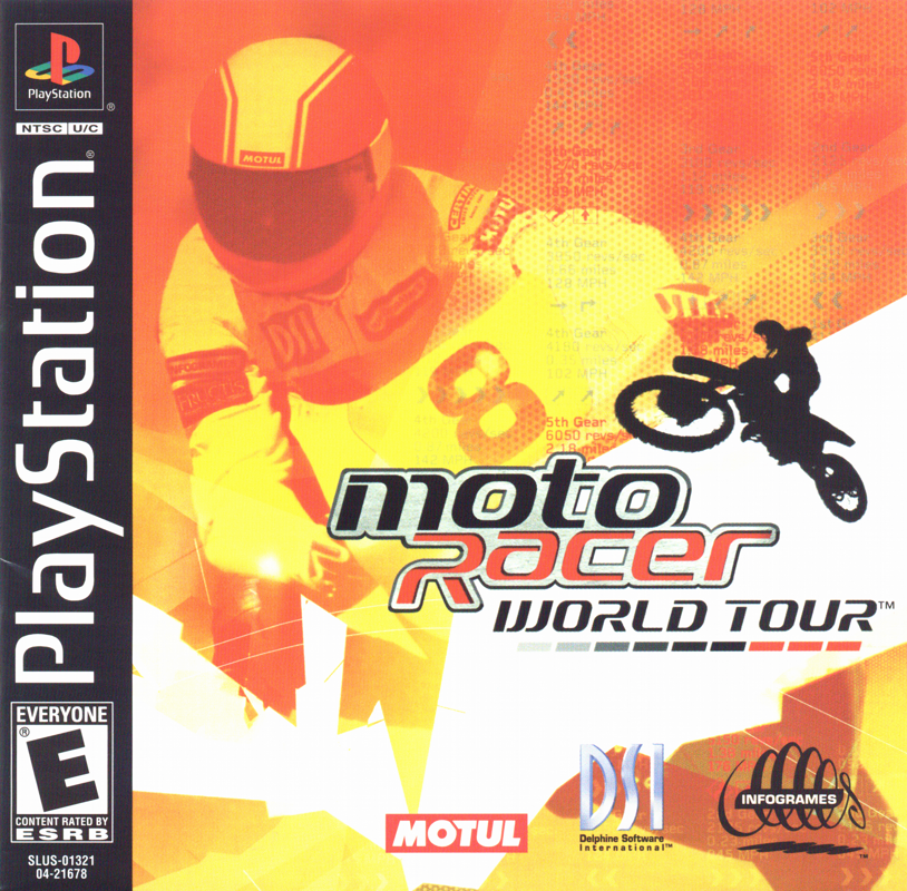 Moto Racer box art for Playstation